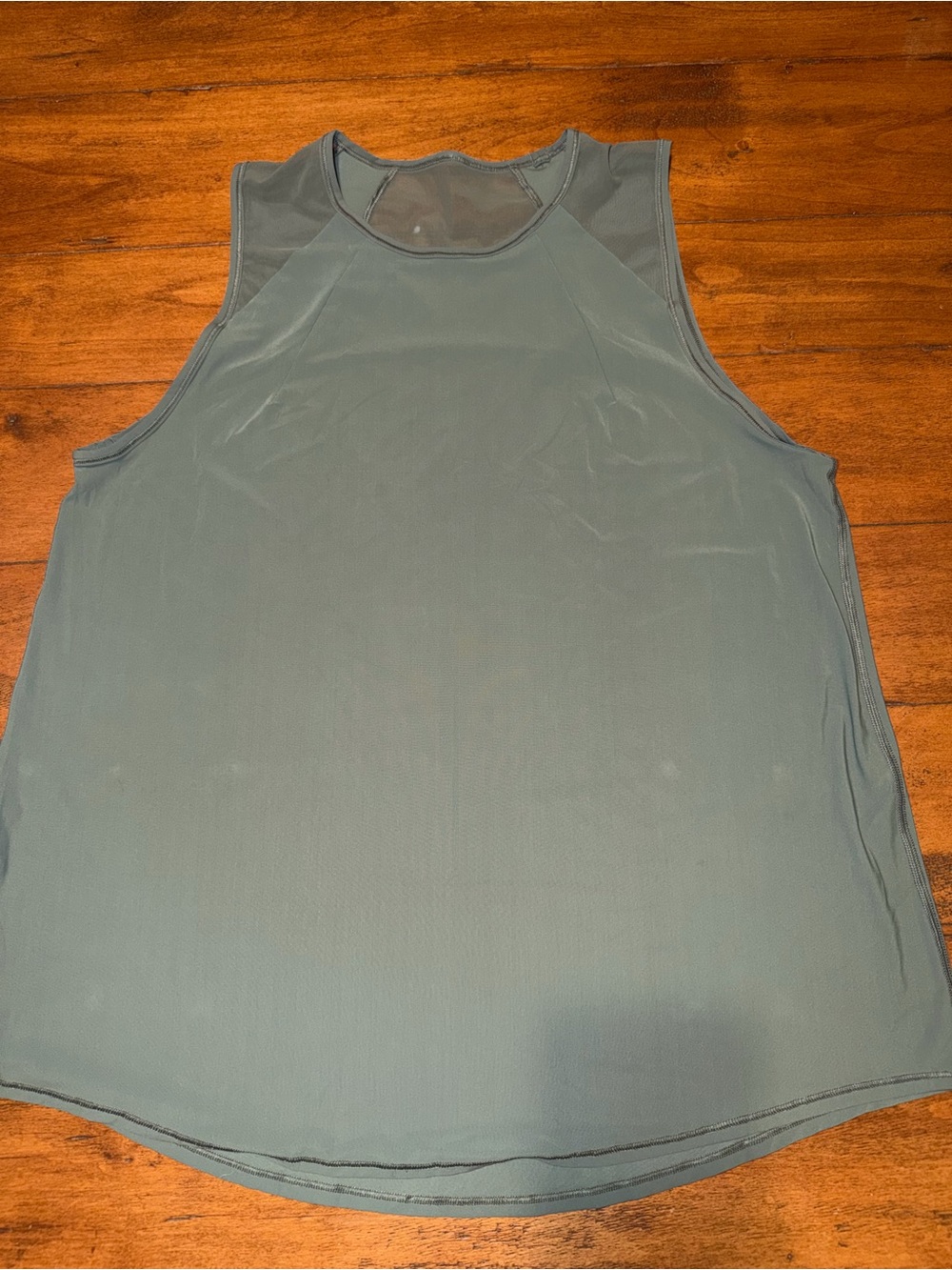 lululemon athletica Olive Green Mesh-Back Tank Top - Picture 4 of 4